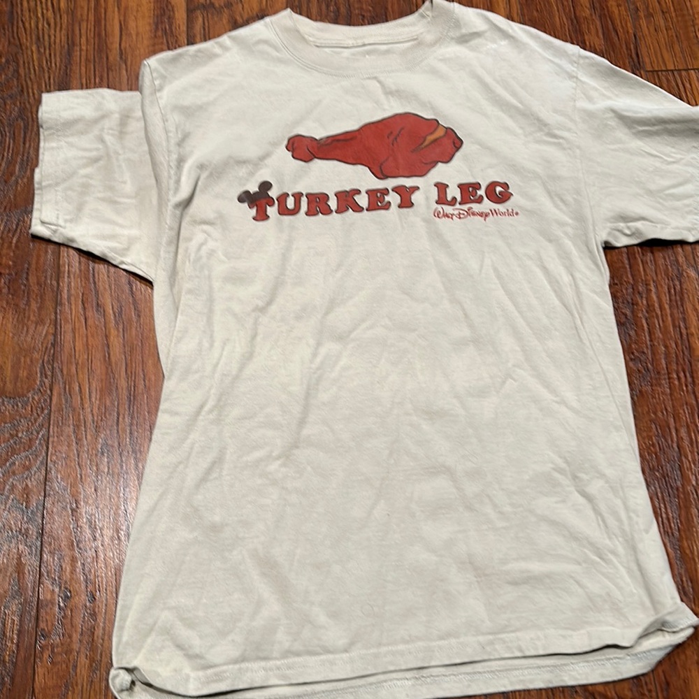 Mens Disney Turkey leg shirt